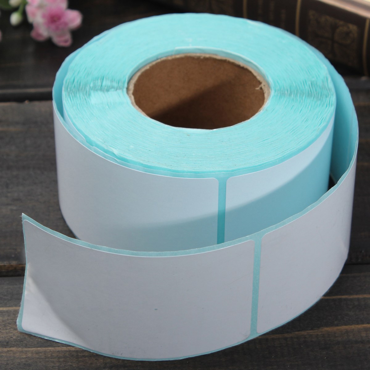 400pcs 40x70mm printing label bar code number thermal adhesive paper sticker new
