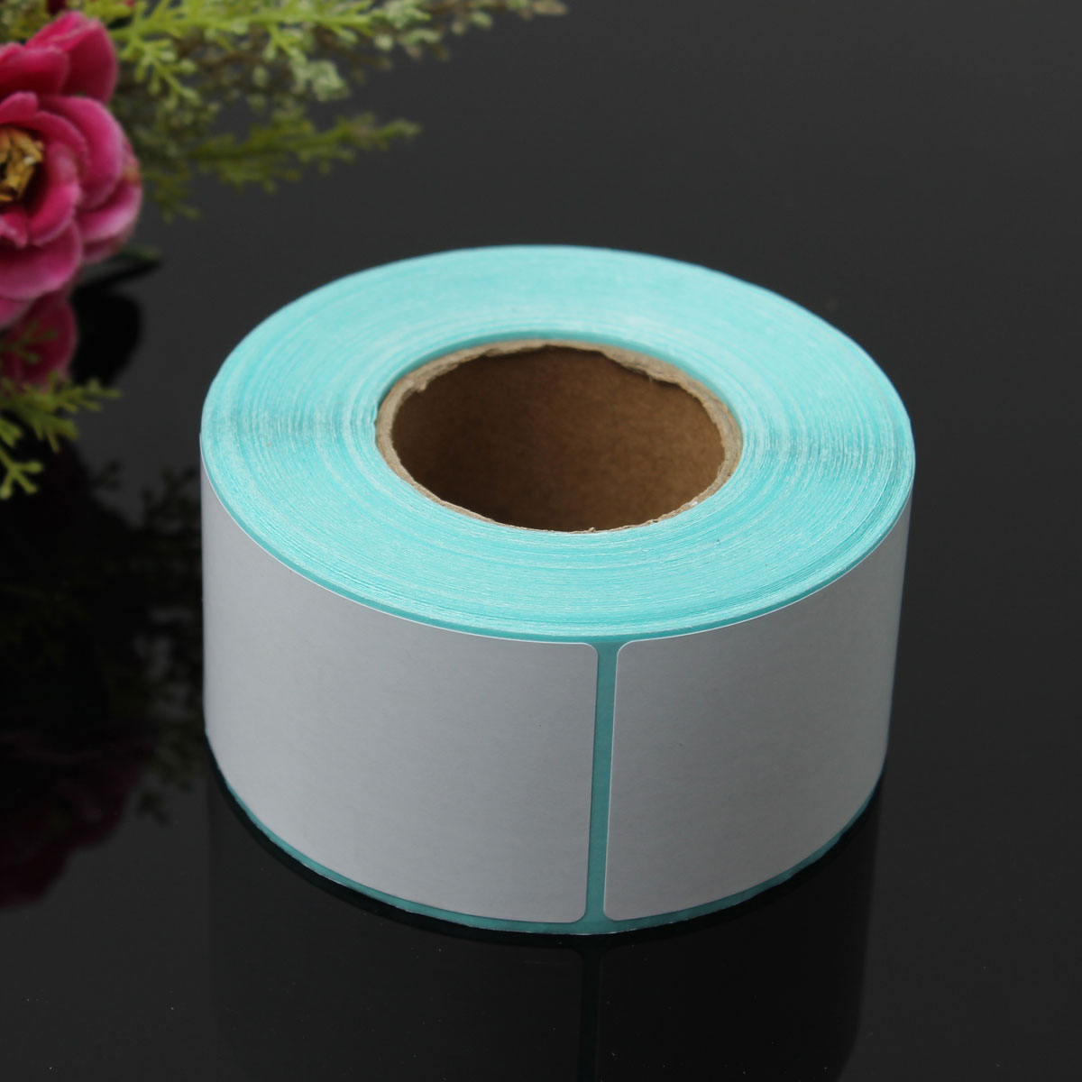 400pcs 40x70mm printing label barcodes number thermal adhesive paper sticker new