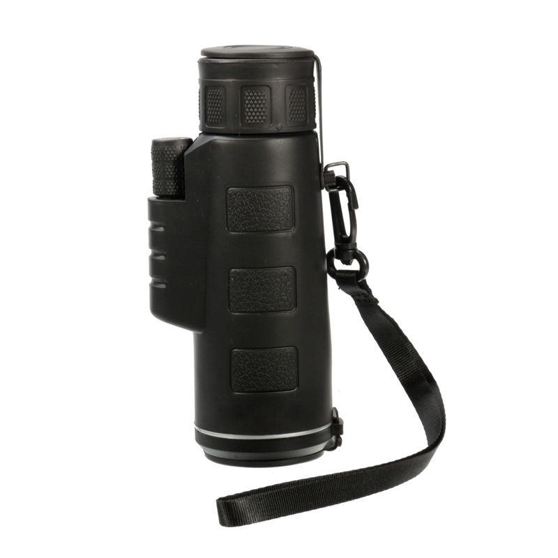 40x60 portable focus zoom travelling hd optics lens bk4 monocular telescope black color