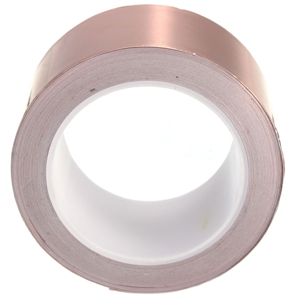 50 x 20 mm adhesive single face electric conduction copper foil tape shielding guitar slug and snail barrier