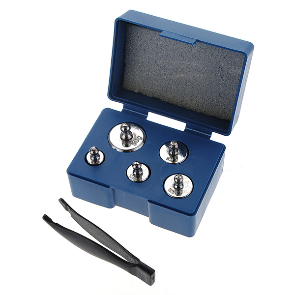 5pcs/set 50g/20g/10g/5g grams precision chrome calibration scale weight set weighing scales kit 5pcs/set 50g/20g/10g/5g grams precision chrome calibration scale weight set weighing scales kit