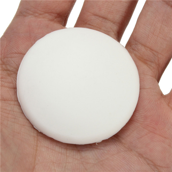 anti slip silicone round wall protector self adhesive door handle bumper guard stopper rubber white
