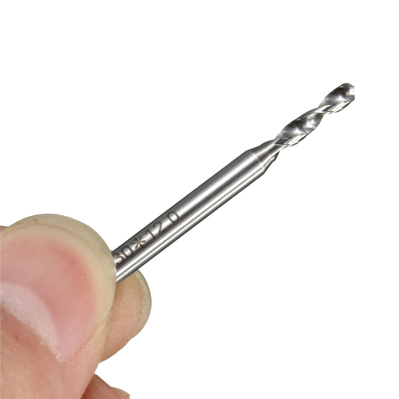 best promotion 1pcs 2.3mm pcb mini drill bit tungsten steel carbide for print circuit board cnc drills bits machine