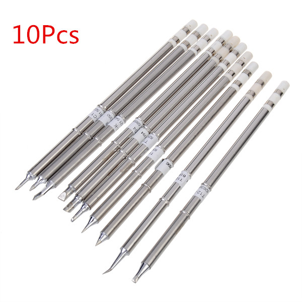 big promation 10pcs t12 series solder iron tips for hakko soldering rework station fx-951 fx-952 big promation 10pcs t12 series solder iron tips for hakko soldering rework station fx-951 fx-952