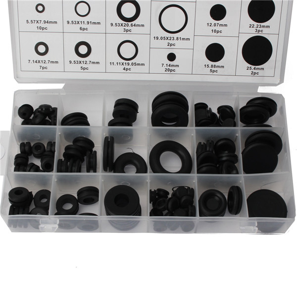 black 125pcs sealing grommet rubber o ring assortment set hydraulic plumbing gasket paintball seal kit black 125pcs sealing grommet rubber o ring assortment set hydraulic plumbing gasket paintball seal kit