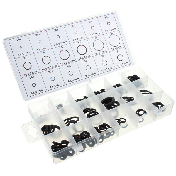 brand new 225pcs rubber metric nitrile o ring assortment set for hydraulic pumps plumbing brand new 225pcs rubber metric nitrile o ring assortment set for hydraulic pumps plumbing