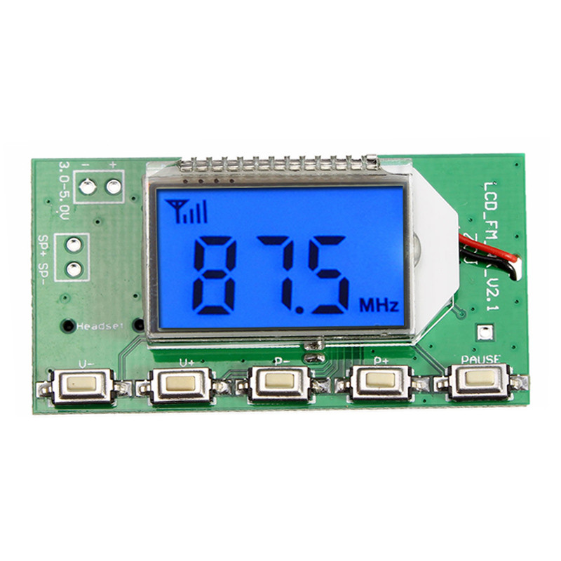 brand new lcd digital fm transmitter module radio receiver module 500mw 87-108mhz microphone stereo brand new lcd digital fm transmitter module radio receiver module 500mw 87-108mhz microphone stereo