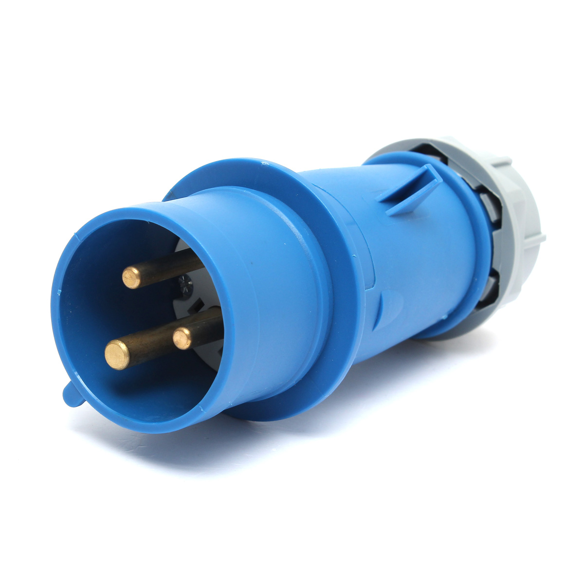 cf260 32amp waterproof 3 pin plug ip44 230 volts nylon industrial plug connector 3 phase new cf260 32amp waterproof 3 pin plug ip44 230 volts nylon industrial plug connector 3 phase new