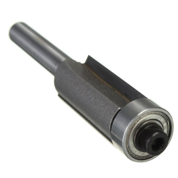 good 1pc 6/8/10/12mm flush trim bit 1/4 shank router bits carbide tipped bits can be trimming in wood aluminum plate