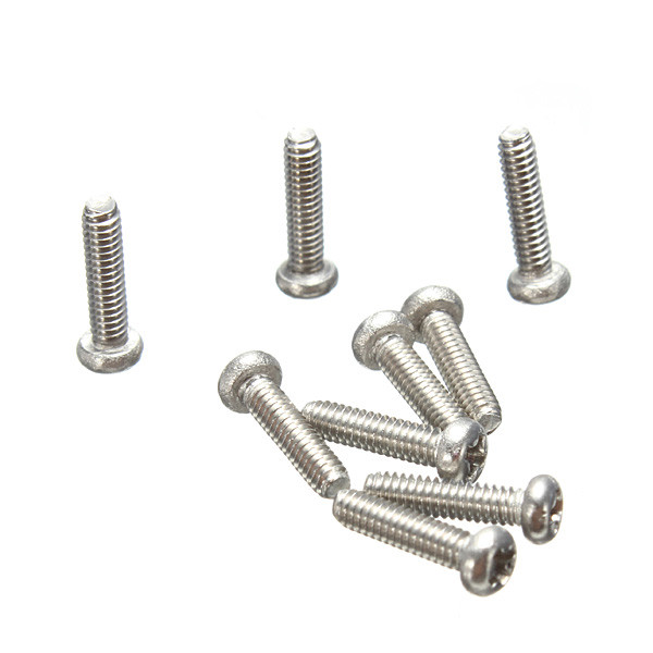 good 50pcs the shape of cross head 50 m2 for philips head screw stainless steel screw thread diameter 304 8mm 2mm head