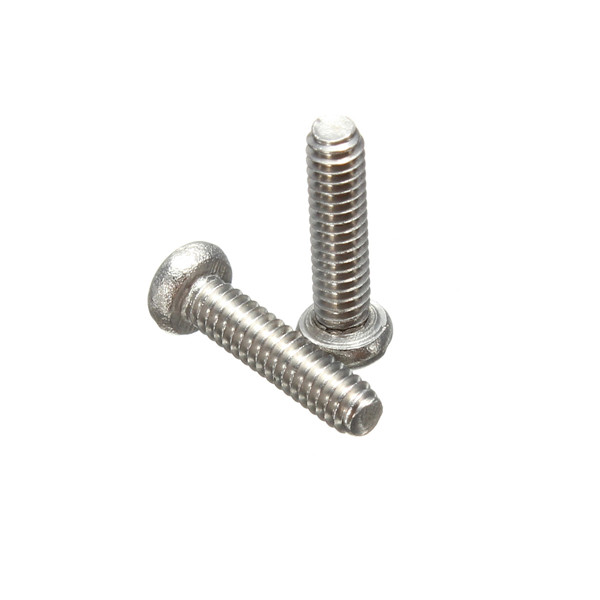 good 50pcs the shape of cross head 50 m2 for philips head screw stainless steel screw thread diameter 304 8mm 2mm head