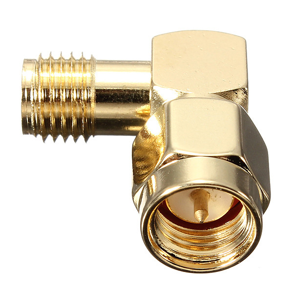 good sma male to sma female elbow sma jack brass rectangular crimp rf connector explain durable and not easy to damage good sma male to sma female elbow sma jack brass rectangular crimp rf connector explain durable and not easy to damage