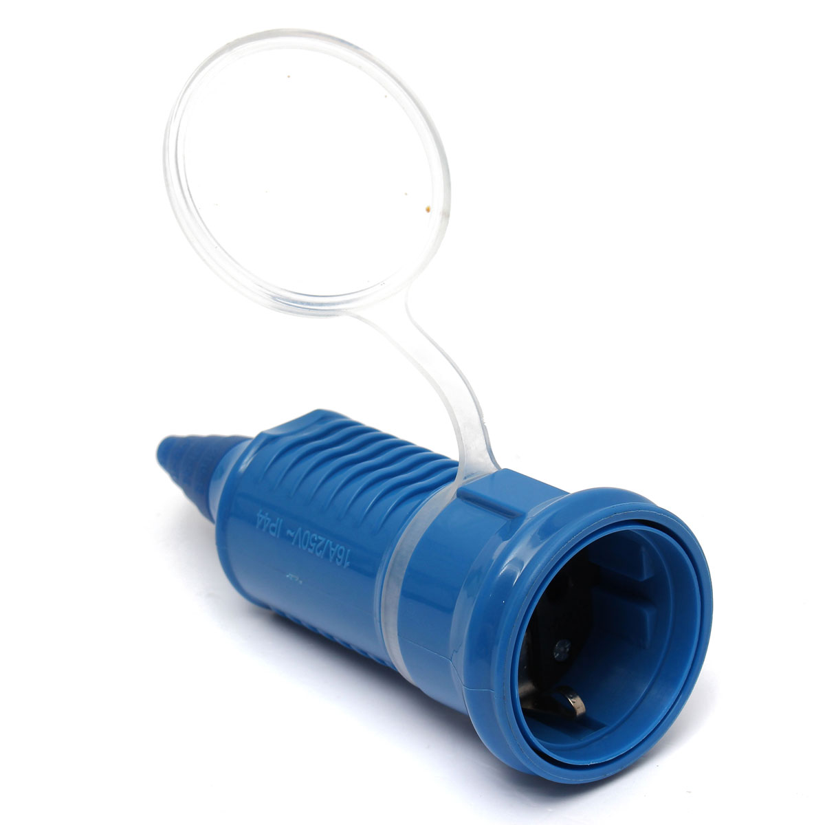 high qualtiy 10843 16amp waterproof 2 pin connector ip44 230 volts nylon industrial socket 2 phase