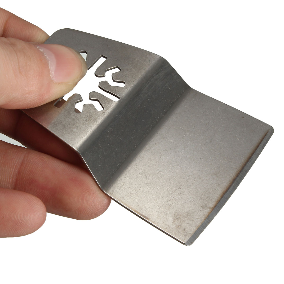 high qualtiy stainless steel 52mm angled scraper oscillating multitool saw blades