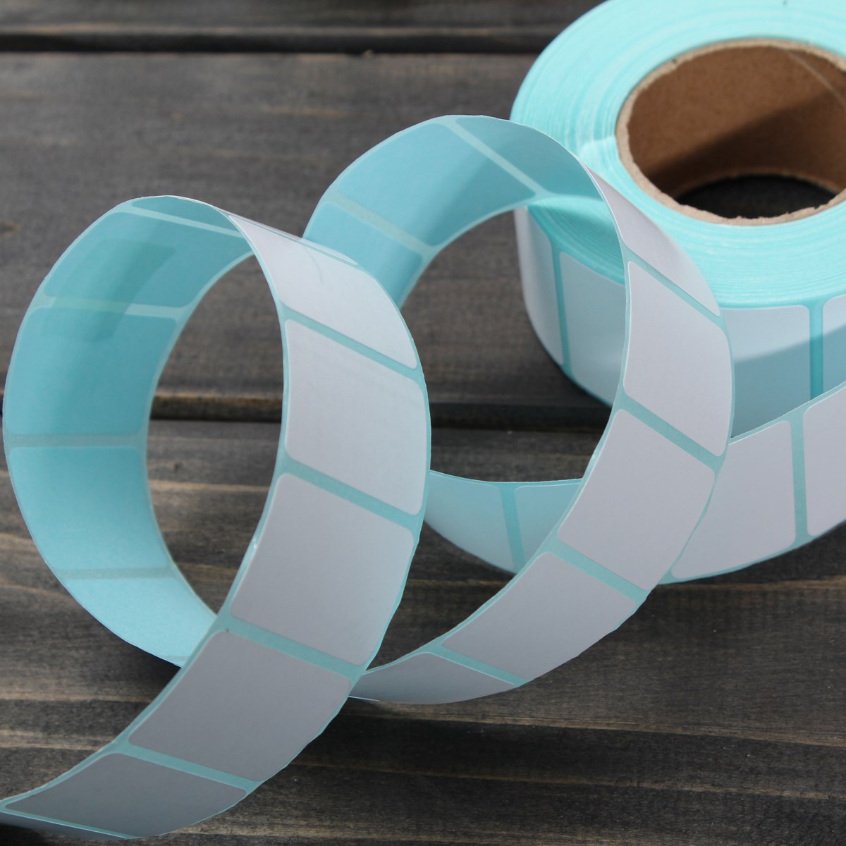 new 1100pcs 30x20mm printing label bar code number thermal adhesive paper stickers