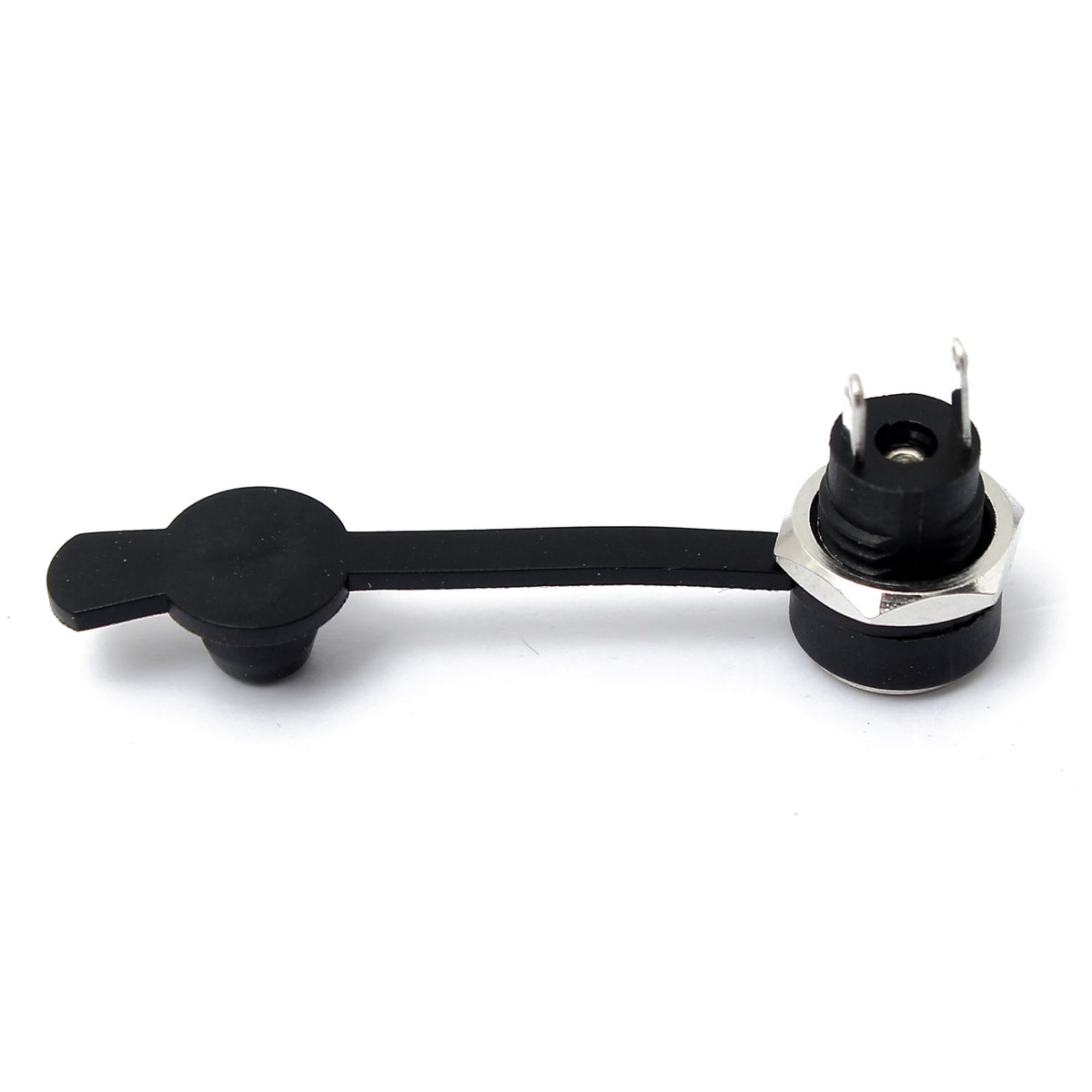 new 1pcs waterproof 3a 5.5 x 2.5mm dc socket plug power charger plug panel mount