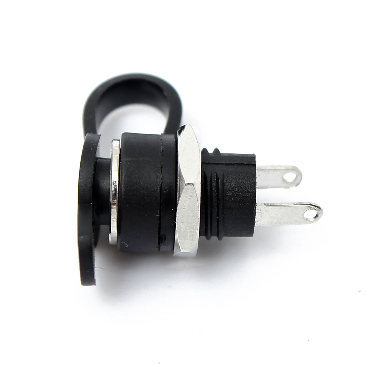 new 1pcs waterproof 3a 5.5 x 2.5mm dc socket plug power charger plug panel mount