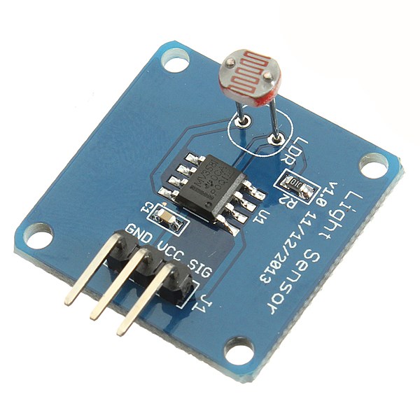 new 2.7v-5.5v light intensity sensor module 5528 po resistor for avr for arduino uno r3 power