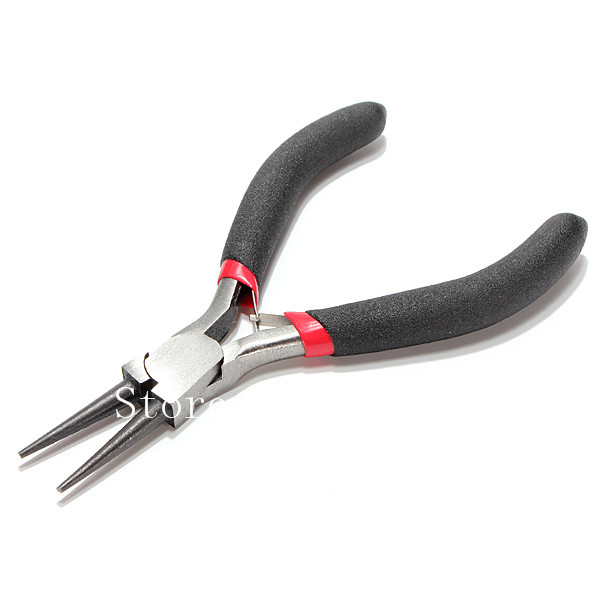 new 5pcs/lot mini jewellery jewelery plier cutter chain round bent nose beading making repair tool kit