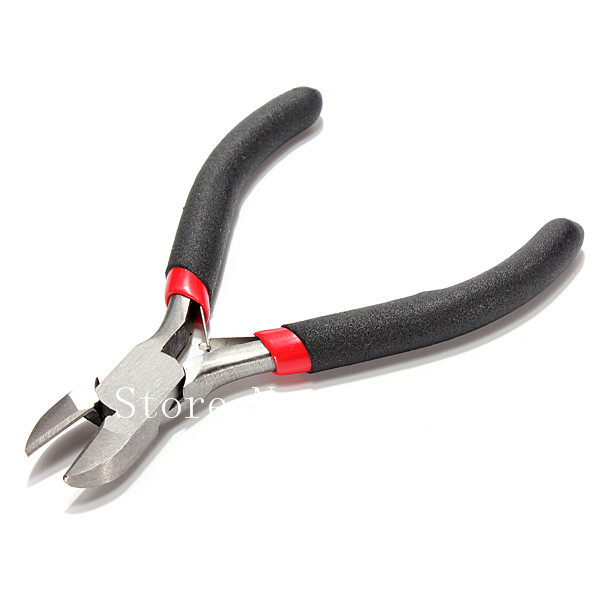 new 5pcs/lot mini jewellery jewelery plier cutter chain round bent nose beading making repair tool kit