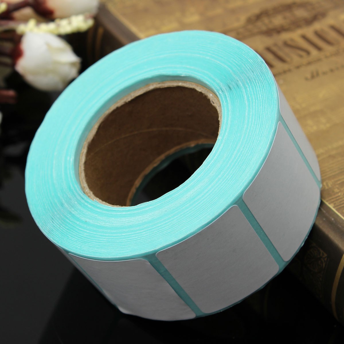 new 800pcs 35x25mm printing label bar code number thermal adhesive paper sticker