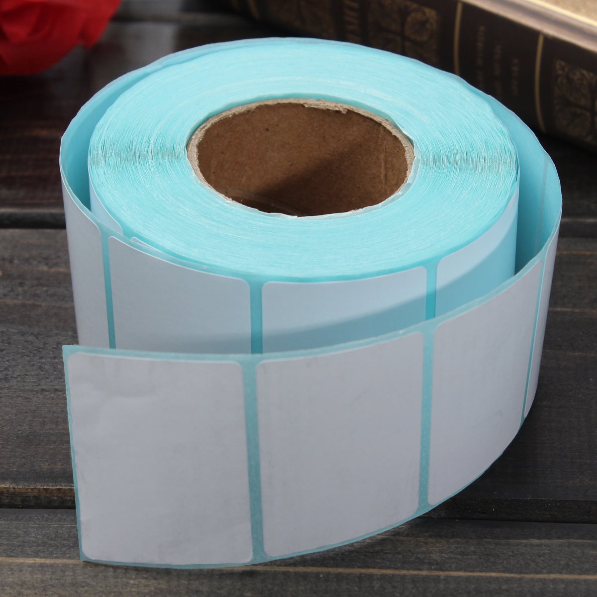 new 800pcs 40x30mm printing label bar code number thermal adhesive paper stickers