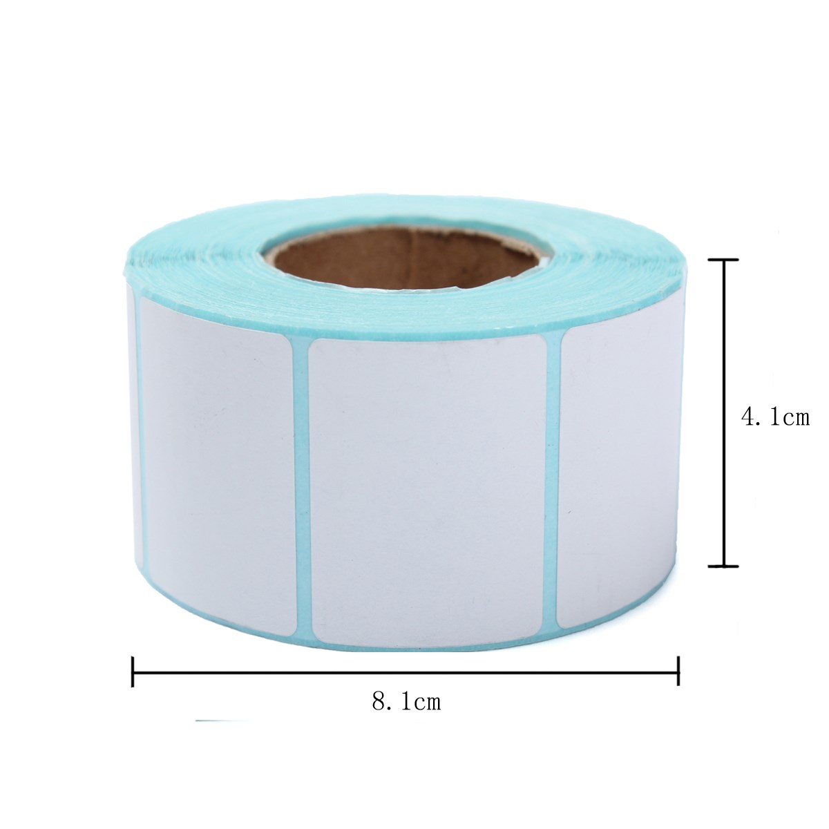 new 800pcs 40x30mm printing label bar code number thermal adhesive paper stickers