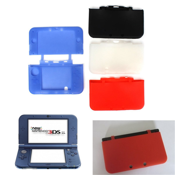 new multicolor soft silicone protective protector case cover skin for nintendo 3ds ll xl