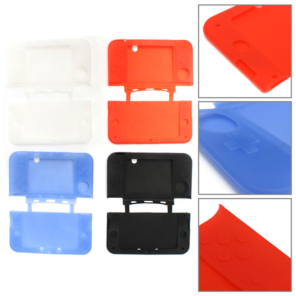 new multicolor soft silicone protective protector case cover skin for nintendo 3ds ll xl