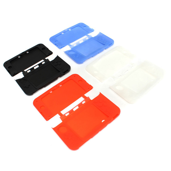 new multicolor soft silicone protective protector case cover skin for nintendo 3ds ll xl