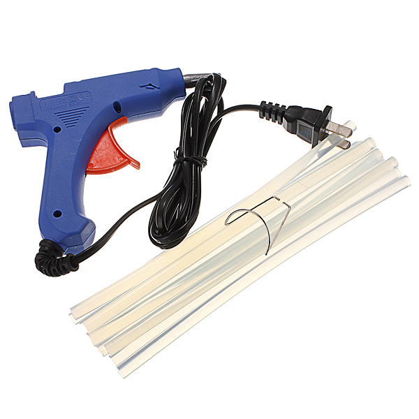 newest professional 20w 100-240v mini electric heating melt glue gun + 10pcs glue sticks newest professional 20w 100-240v mini electric heating melt glue gun + 10pcs glue sticks