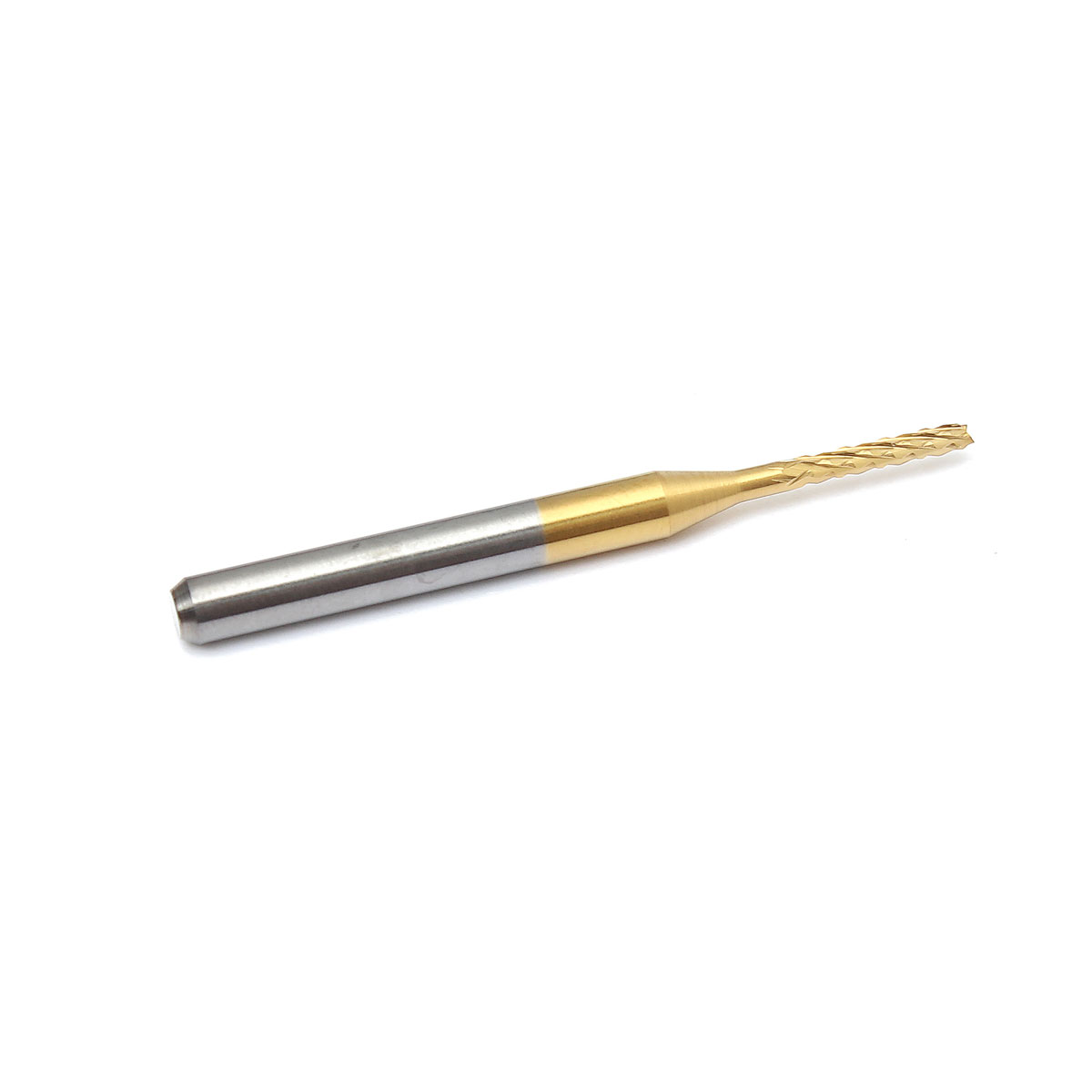 whole 1.4mm tungsten steel titanium coat carbide end mill engraving bits cnc pcb rotary burrs milling cutter drill bit