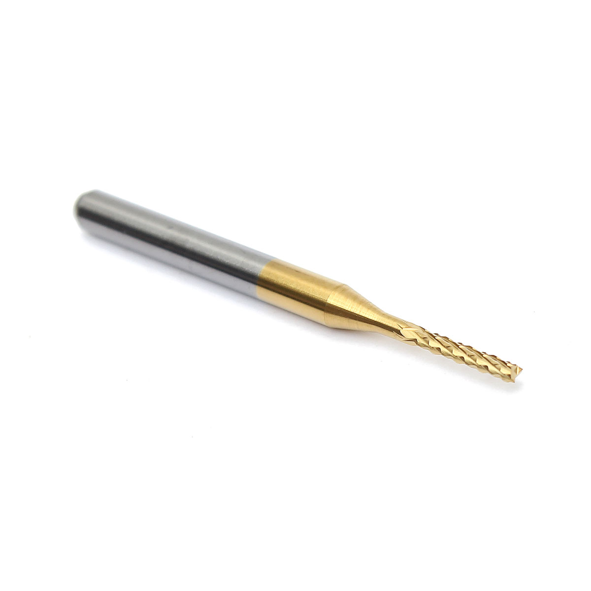 whole 1.4mm tungsten steel titanium coat carbide end mill engraving bits cnc pcb rotary burrs milling cutter drill bit