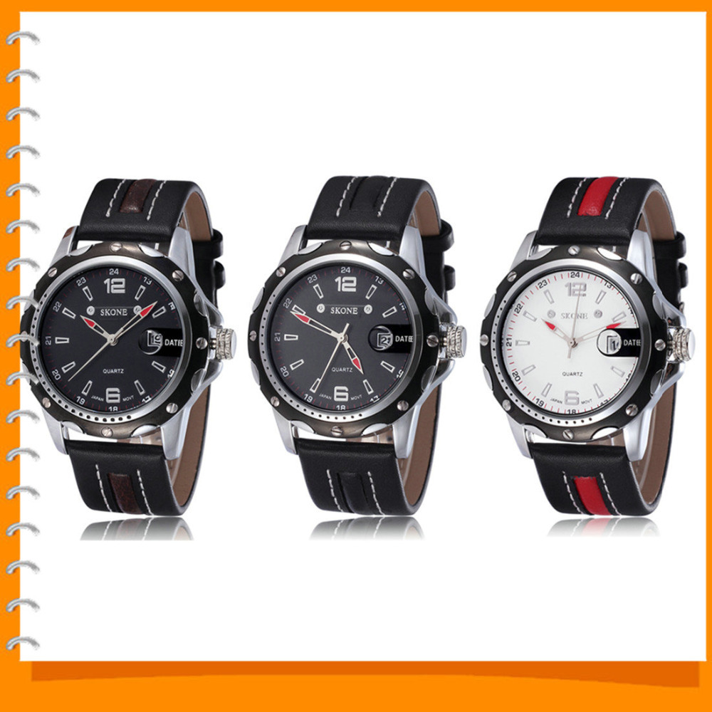 fashion skone life waterproof wrist watches men clock imported japan quartz movement leather wristwatch with date calender fashion skone life waterproof wrist watches men clock imported japan quartz movement leather wristwatch with date calender