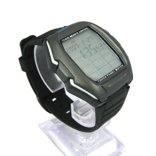multifunction touch panel sport digital wristwatch watch for men women support tv - dvd remote control / alarm / stopwatch