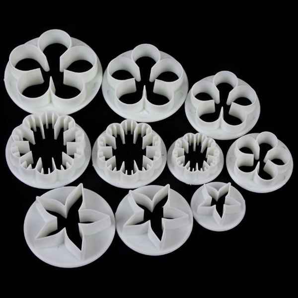 14 sets 46pcs delicious fondant cake decorating modelling tools set diy sugarcraft cake decorating fondant cutters tools set