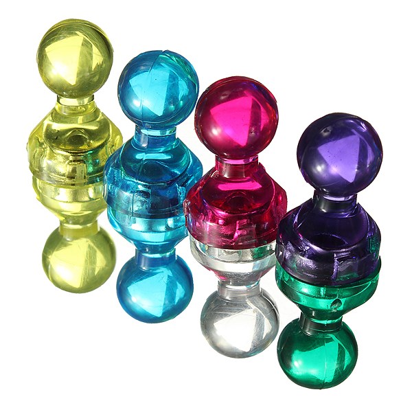 14pcs strong colored magnetic thumbtacks neodymium noticeboard skittle pin magnets fridge diy whiteboard color random