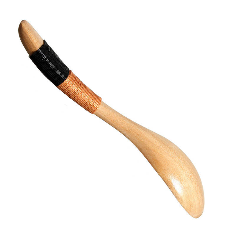 16cm wood spoons soup spoon wooden spoon tea spoon dinnerware thread head cooking dining utensil retro handle cutlery