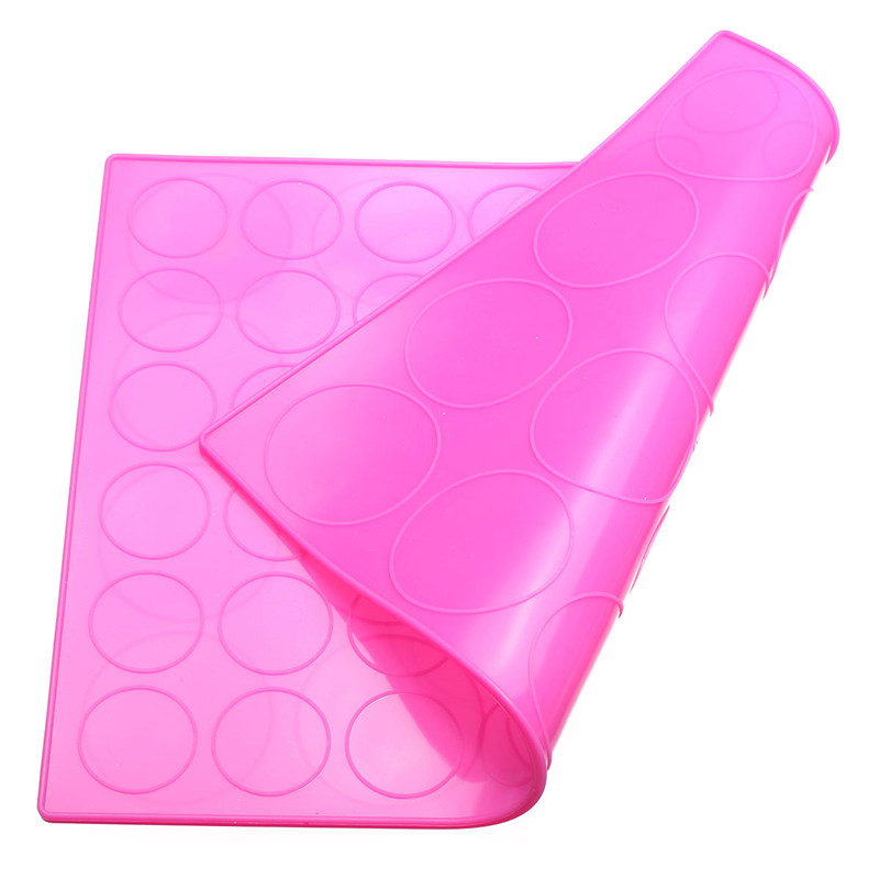 2 sides macaron silicone mat double face macaroon mat 48 with 3cm round holes and 20 with 5cm round holes bakebear dessert tools