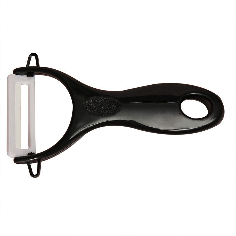 2015 new arrival ceramic knife 3" 4" 5" 6" + peeler + knife holder black blade planing melon fruit knife kitchen knives set