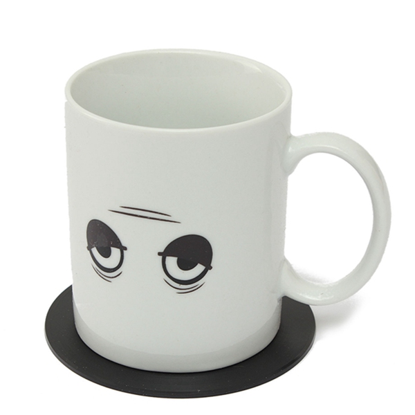 2015 new arrival set of 6pcs drink retro vinyl coffee drinking cup mug coaster placemat novelty