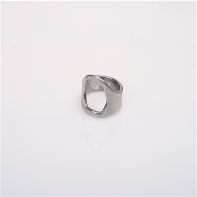 2015 new arrival special offer 1 pcs stainless steel finger ring bottle opener bar beer wine waiter pocket cooking tool silver