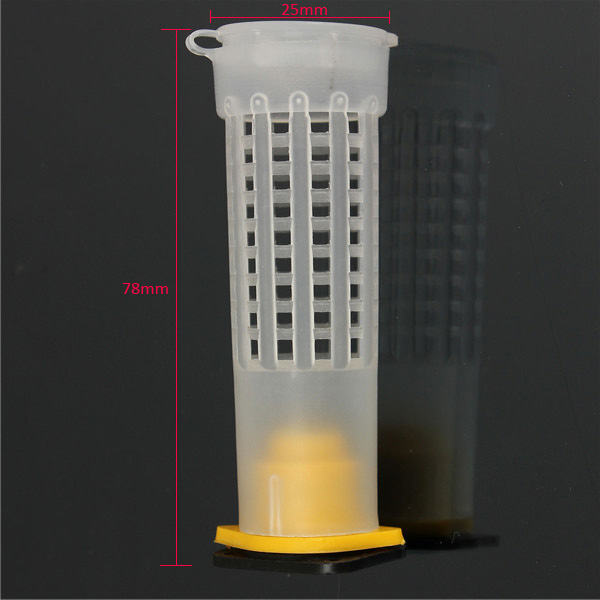 2015 new arrivals beekeeping queen bee hair roller cages w/ cell cup holder and cell fixtures