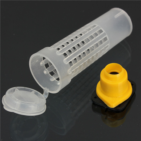 2015 new arrivals beekeeping queen bee hair roller cages w/ cell cup holder and cell fixtures