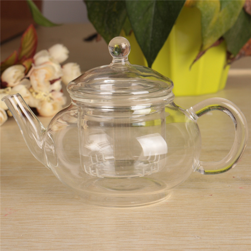 250ml filter transparent glass teapot heat resistant flower tea set coffee teapot convenient kitchen office tea set 250ml filter transparent glass teapot heat resistant flower tea set coffee teapot convenient kitchen office tea set