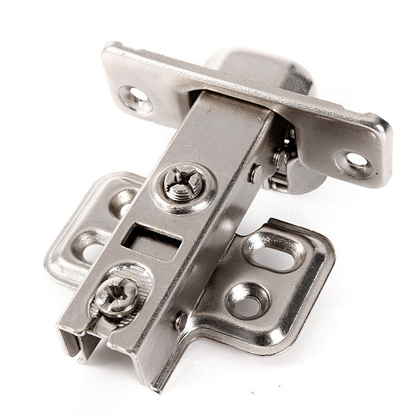 35mm kitchen cabinet door hinge cup full overlay close satin nickel cupboard closet damper hardware with screw