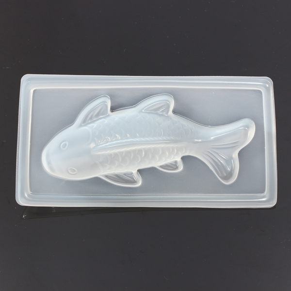 3pcs/set eco-friendly pp heat resistance koi fish mould jelly handmade sugarcraft 3d cake cookie chocolate mold diy tool kitchen