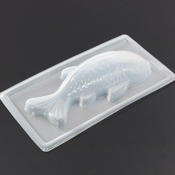 3pcs/set eco-friendly pp heat resistance koi fish mould jelly handmade sugarcraft 3d cake cookie chocolate mold diy tool kitchen