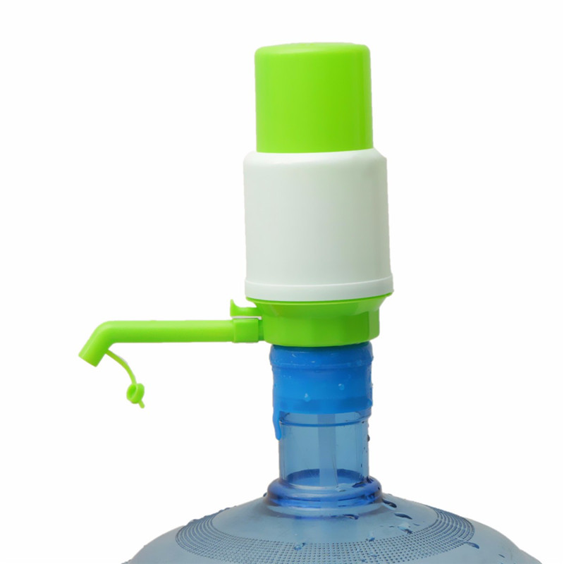 5/6 gallon bottled drinking water hand press pump dispenser home office white & green plastic 48cm 5/6 gallon bottled drinking water hand press pump dispenser home office white & green plastic 48cm