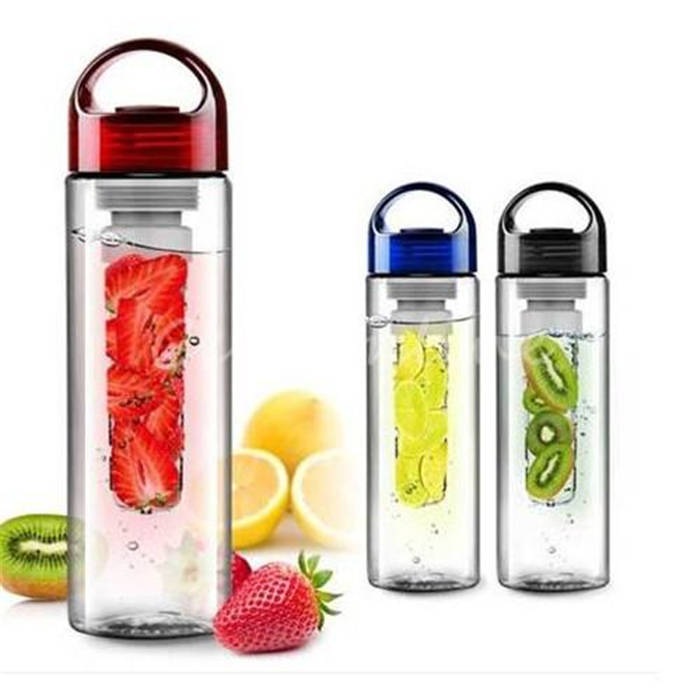 700ml portable leak-proof unbreakable sport travel fruit kettle water bottle cycling camping cup drink bottle 3 colours